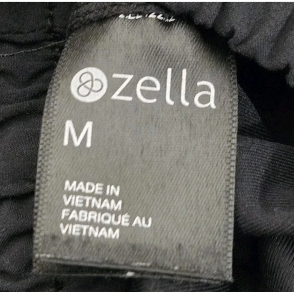 Zella‎ Women Black Athletic Runnjng Yoga Sports Shorts Sz Medium 28x3